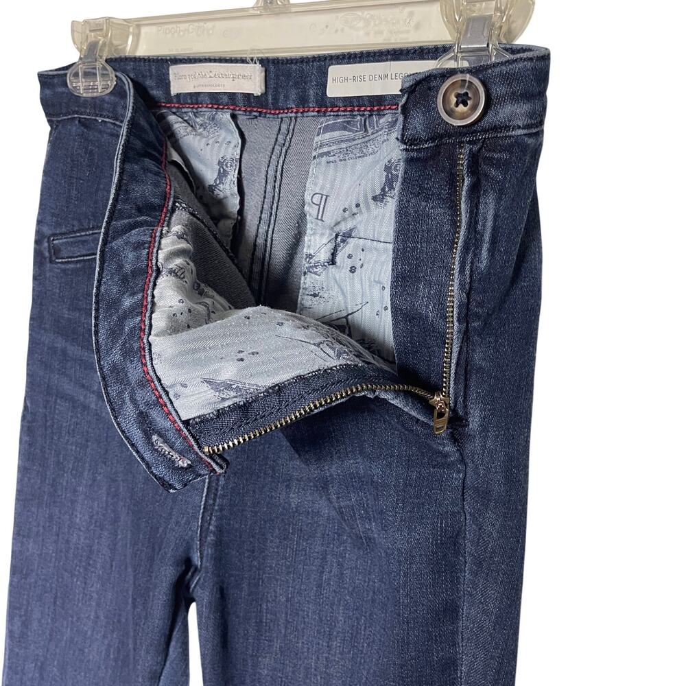 ANTHROPOLOGIE PILCRO Women’s High Rise Dark Wash Denim Jegging size 28 - Picture 6 of 7
